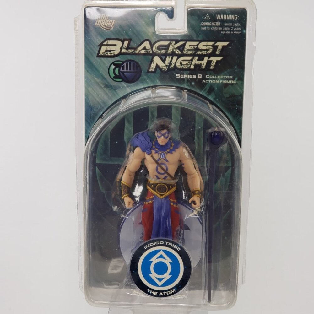 2011 DC Direct Toys Blackest Night Series 8 Indigo Tribe The Atom Action Figure